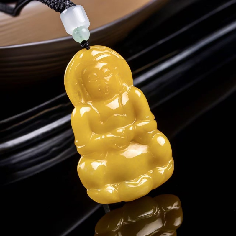 Real Natural Emerald Jade yell - Jewelry & Watches Spółka Z Ograniczoną Odpowiedzialnością Sp Z Oo 评论和价格