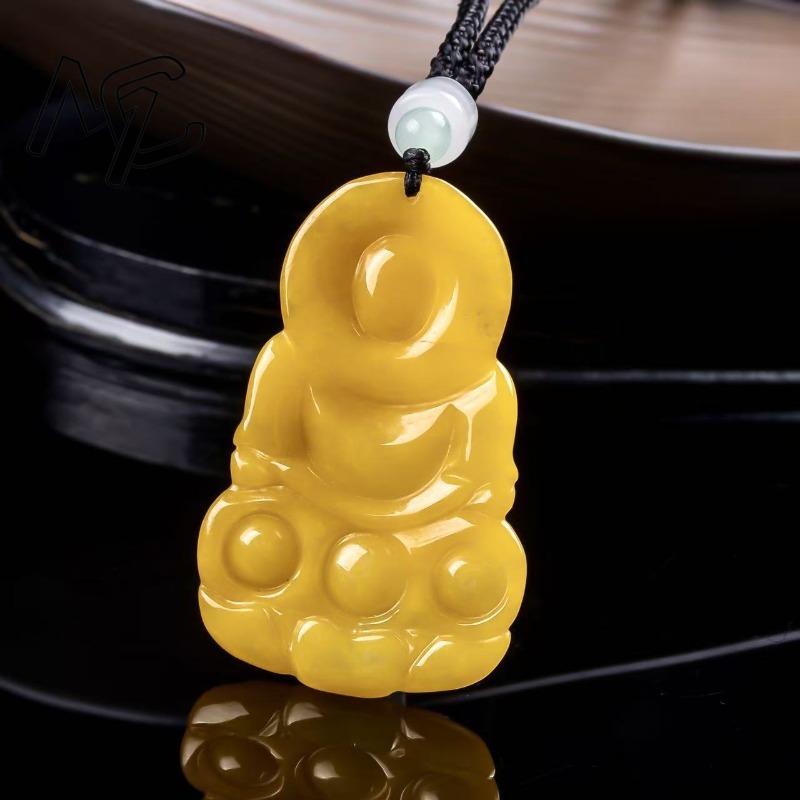 Real Natural Emerald Jade yell - Jewelry & Watches Spółka Z Ograniczoną Odpowiedzialnością Sp Z Oo 评论和价格