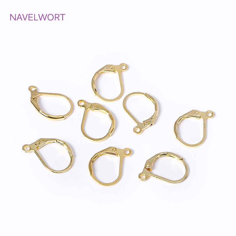 Fashion French Earring Lever-B - Gold Plated Ring 评论和价格